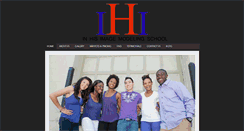 Desktop Screenshot of ihimodelingschool.com